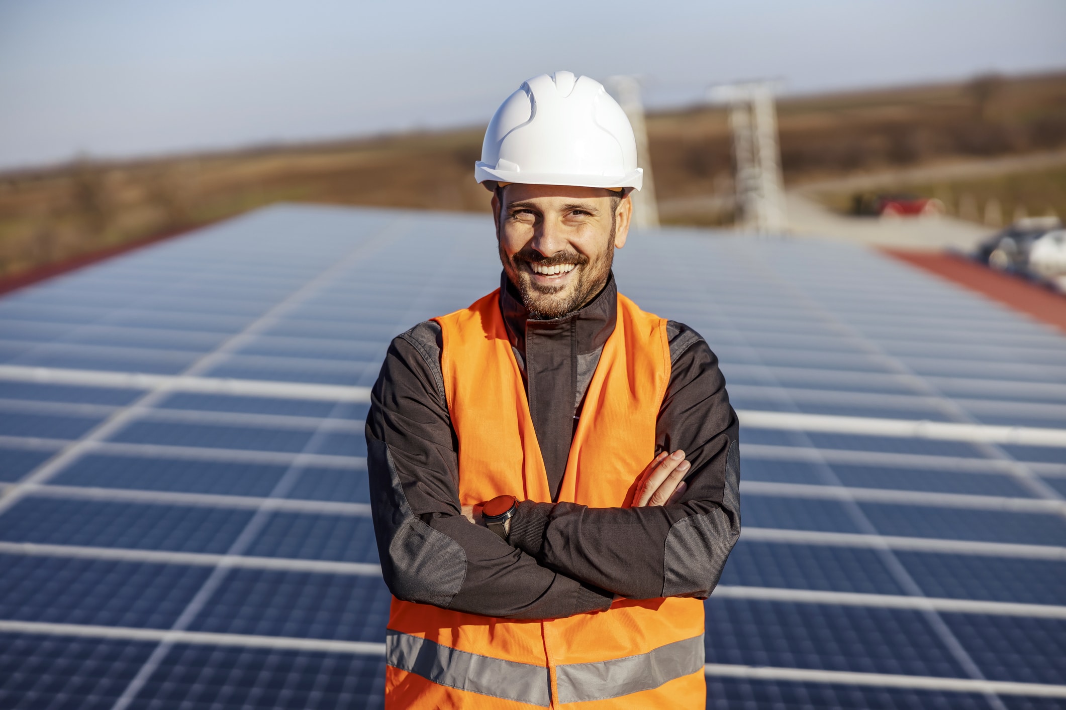 Solar-Panels-Person-Smiling