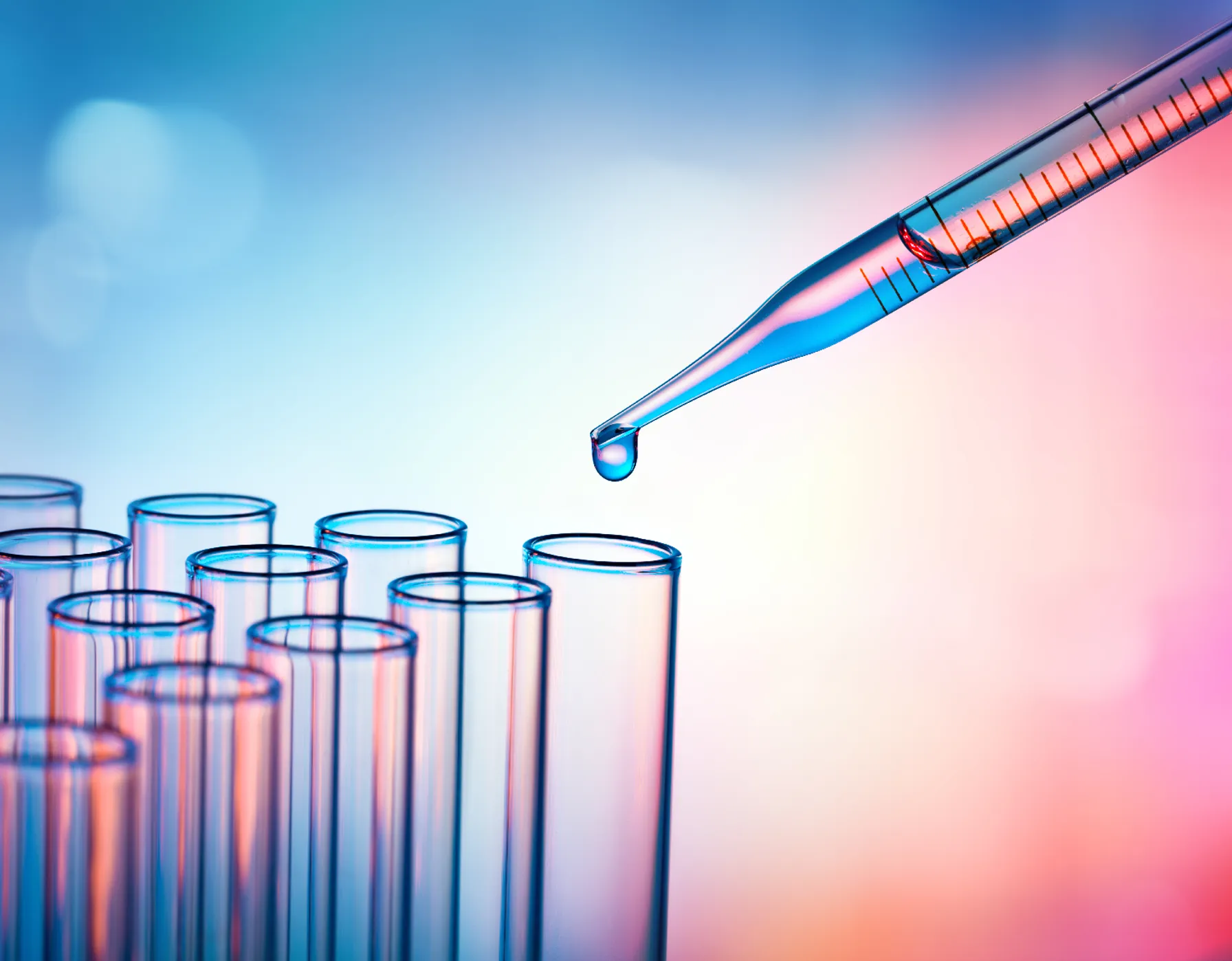 Pipette-Dropping-A-Sample-Into-A-Test-Tube