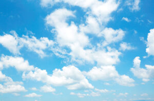 landscape of the clear sky
